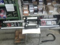 Vorderradgabel Kawasaki KL250 A Farbe Silber gebraucht.